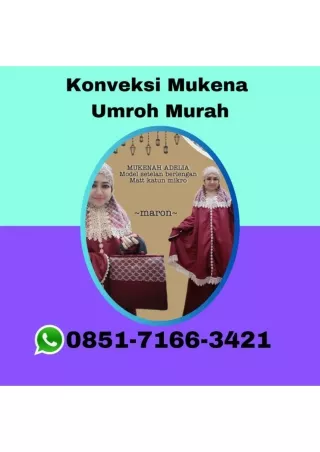Distributor Mukena Haji Renda Di Nganjuk Jawa Timur