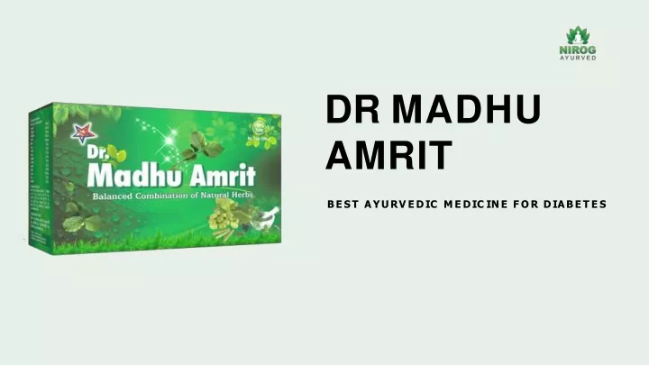 dr madhu amrit