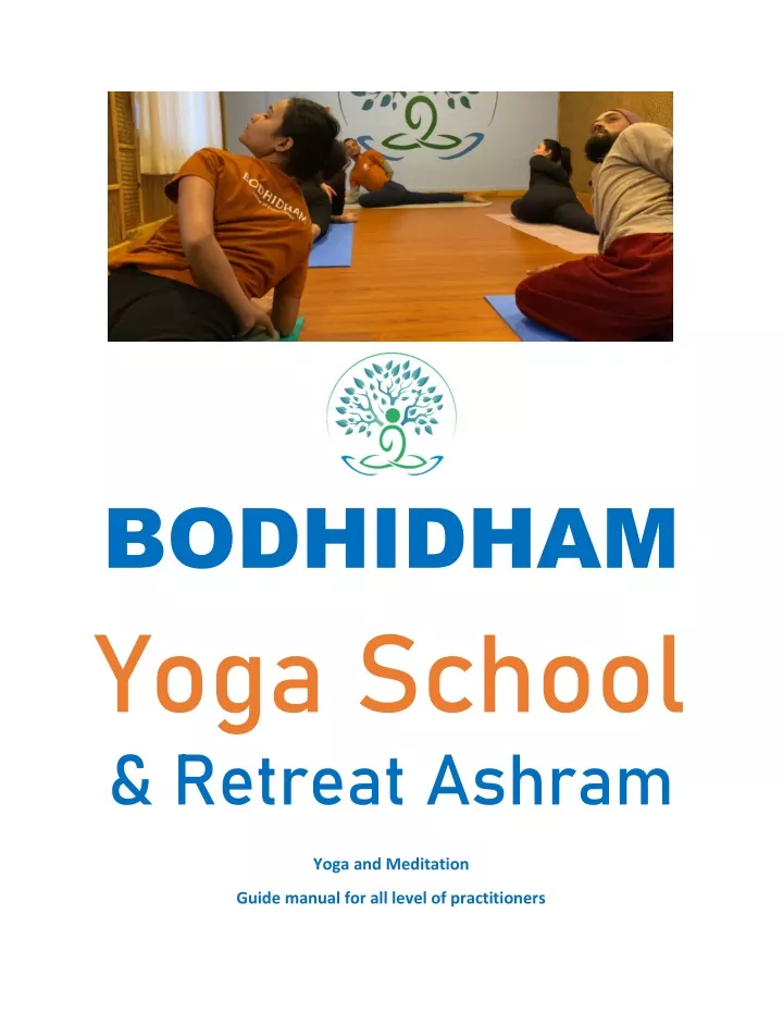 bodhidham yoga school retreat ashram