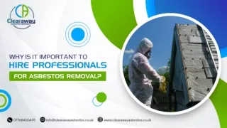 Why is it Important to Hire Professionals for Asbestos Removal