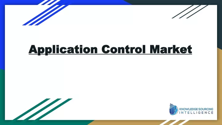 application control market