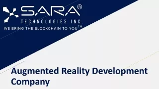 Augmented Reality Development Company
