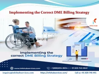 Implementing the correct DME Billing Strategy