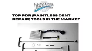 Best pdr tools