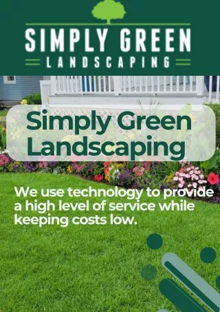 Commercial Lawn Maintenance Cainhoy, SC - Simply Green Landscaping