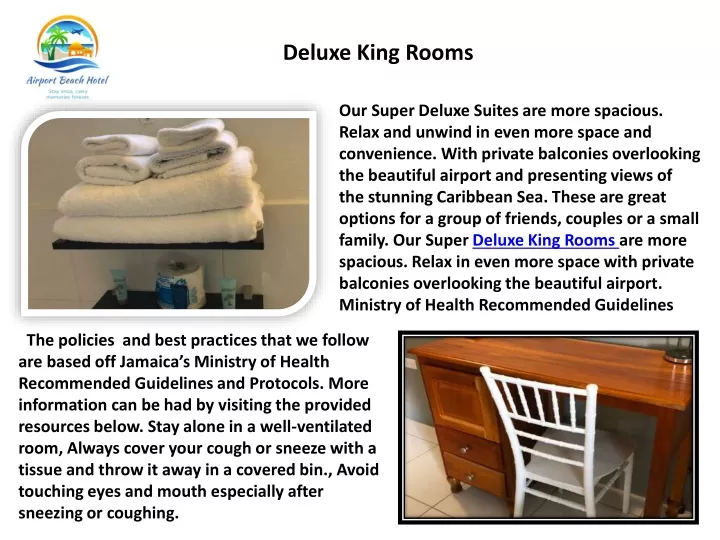 deluxe king rooms