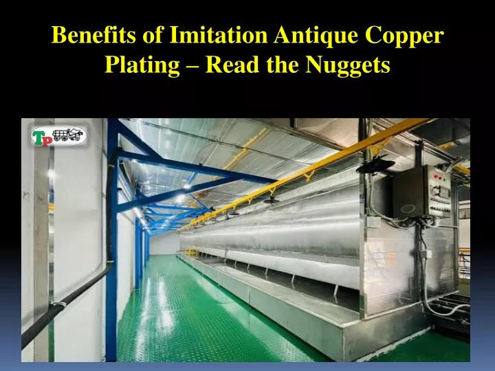 benefits of imitation antique copper plating read