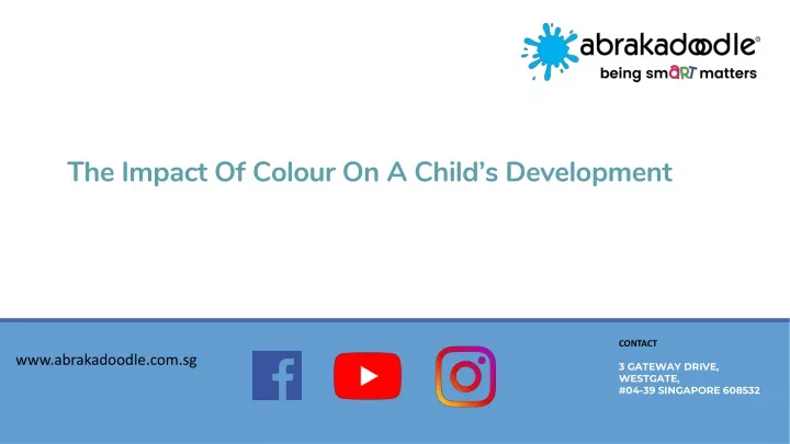the impact of colour on a child s development