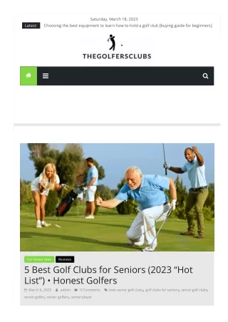 the golfers clubs