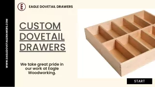 Get the Perfect Storage Solution with Custom Cabinet Drawers from Eagle Dovetail