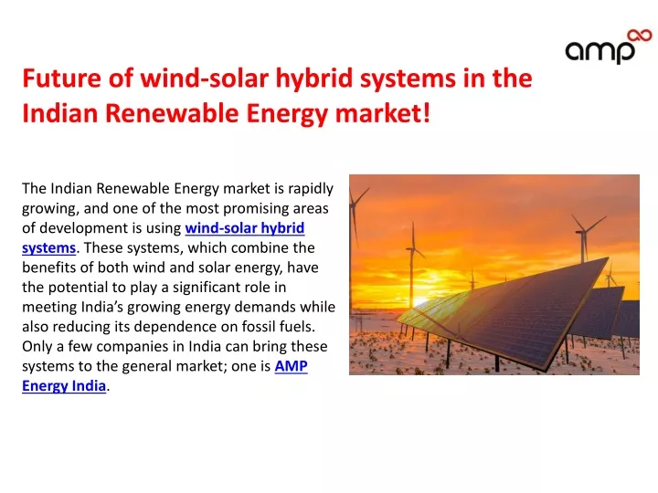 future of wind solar hybrid systems in the indian
