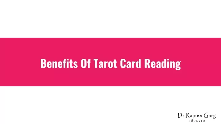 benefits of tarot card reading
