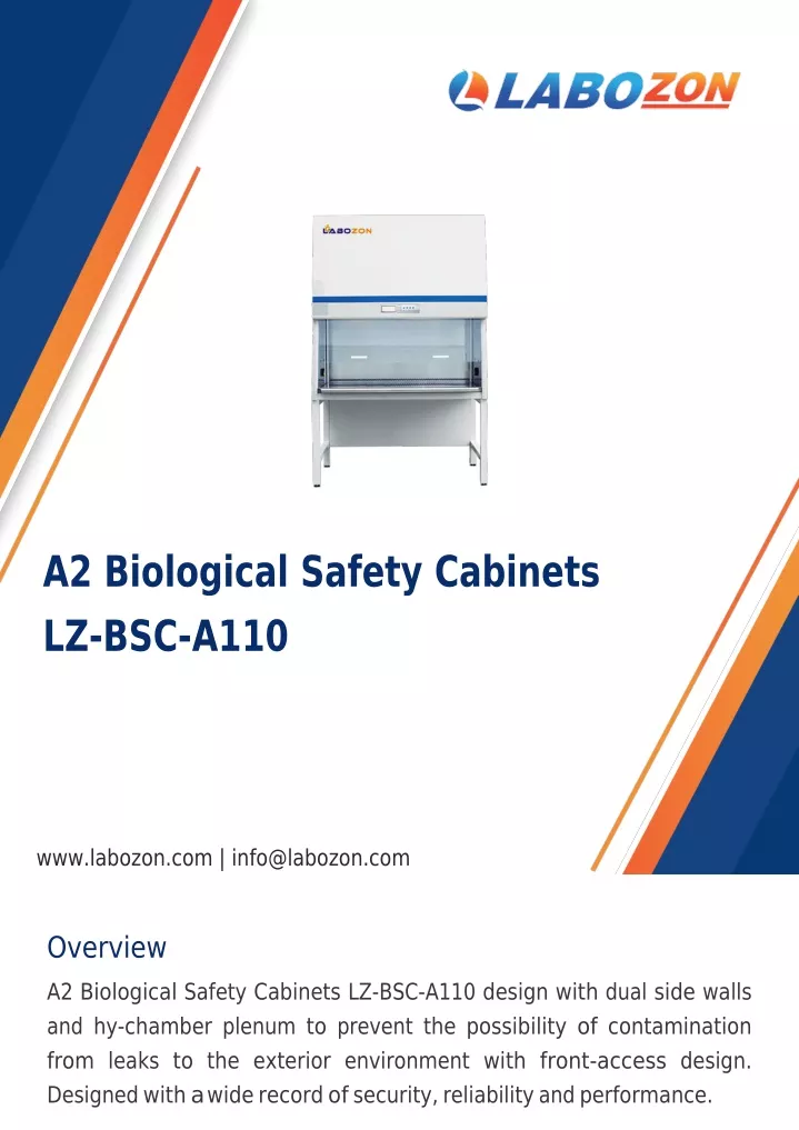 a2 biological safety cabinets lz bsc a110