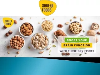 Boost Your Brain Function With These Dry Fruits