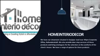 HomeInterioDecor - Wooden Flooring & more Services