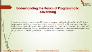 Understanding the Basics of Programmatic Advertising
