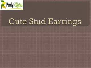 Cute Stud Earrings