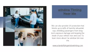window Tinting Near Me
