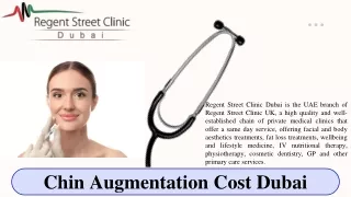 Chin Augmentation Cost Dubai