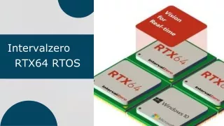 Intervalzero RTX64 RTOS