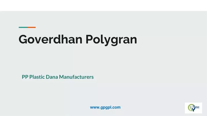 goverdhan polygran