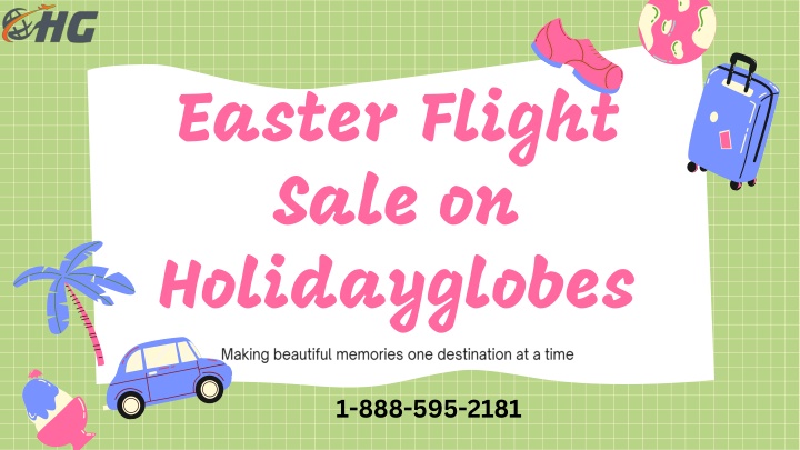 easter flight sale on holidayglobes