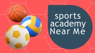 Sports Academy Near Me - Sportyzo