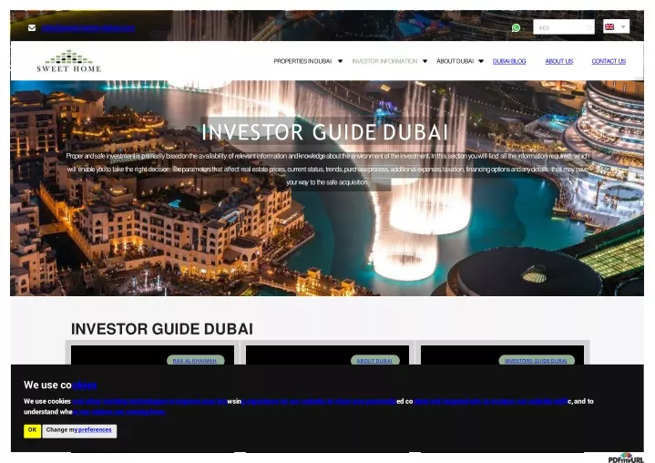 PPT Best Property Investment in Dubai Solutions by Experts PowerPoint