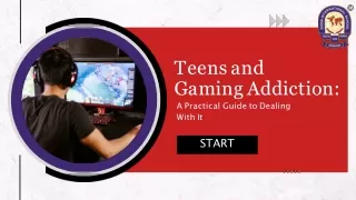 Teens and  Gaming Addiction