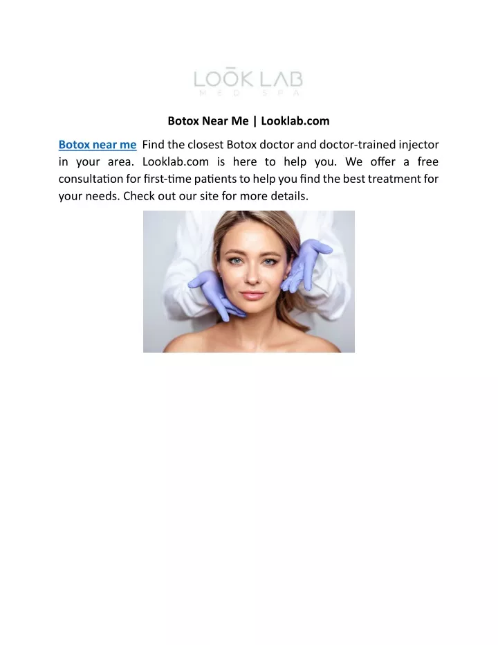 botox near me looklab com