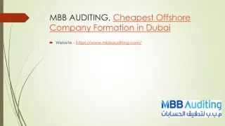 MBB AUDITING, Dubai VAT Consultants