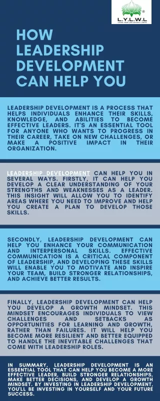 How Leadership Development can Help You