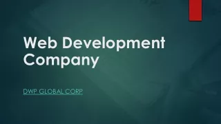 Web Development Company In The USA | Best Software Solution