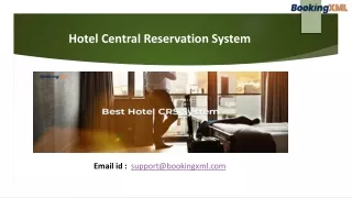 hotel central reservation system
