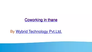 coworking in thane