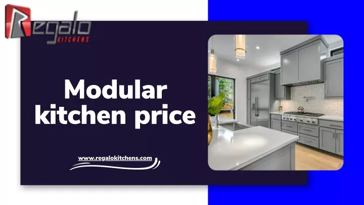 modular kitchen price