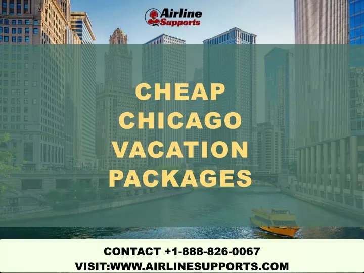 cheap chicago vacation packages