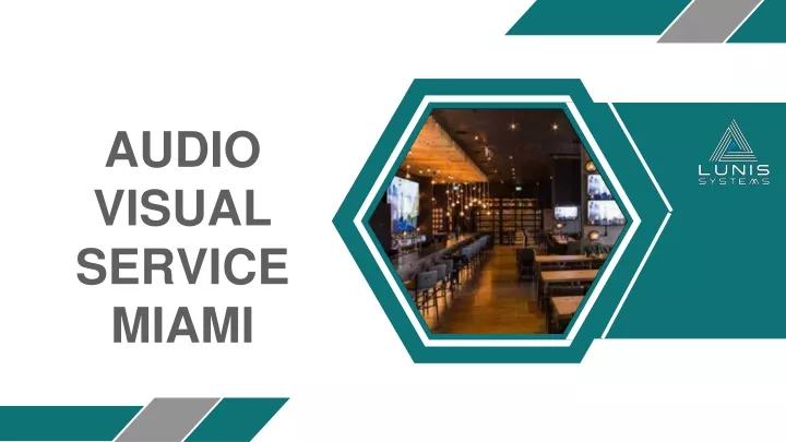 audio visual service miami