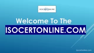 welcome to the isocertonline com