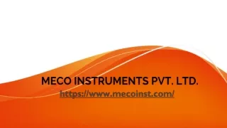 Buy solar system analyzers from Meco Instruments Pvt Ltd