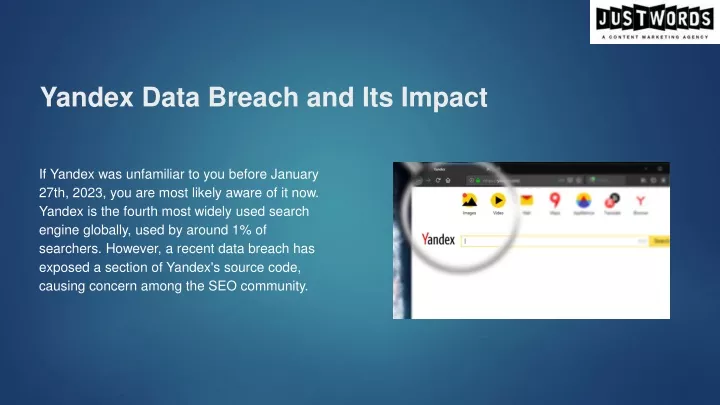 yandex data breach and its impact