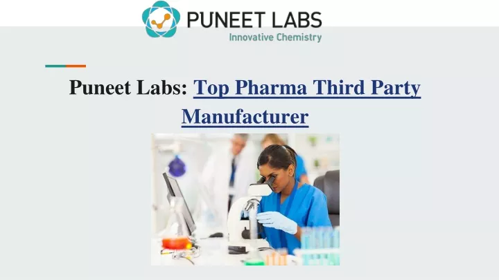 puneet labs top pharma third party manufacturer