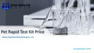 Pet Rapid Test Kit Price