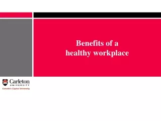 Healthy work Environment