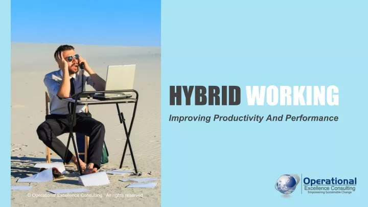 hybrid working improving productivity