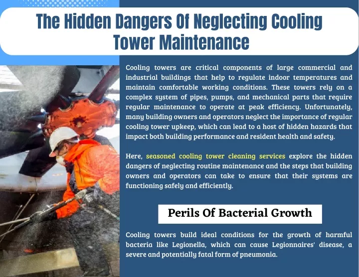 the hidden dangers of neglecting cooling tower