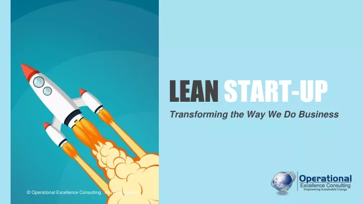 lean start up