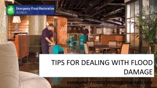 Tips for Dealing With Flood Damage