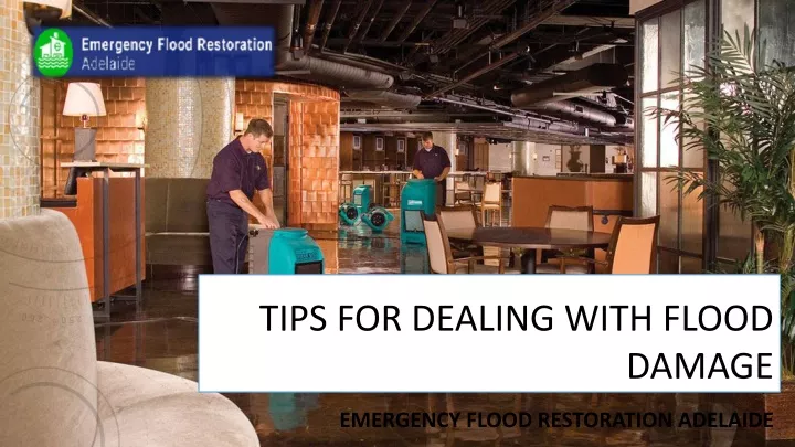 tips for dealing with flood damage