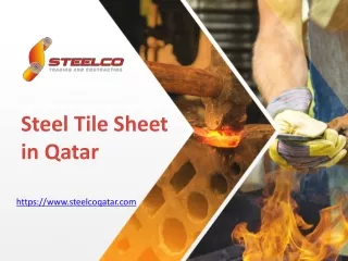 Steel Tile Sheet in Qatar - www.steelcoqatar.com